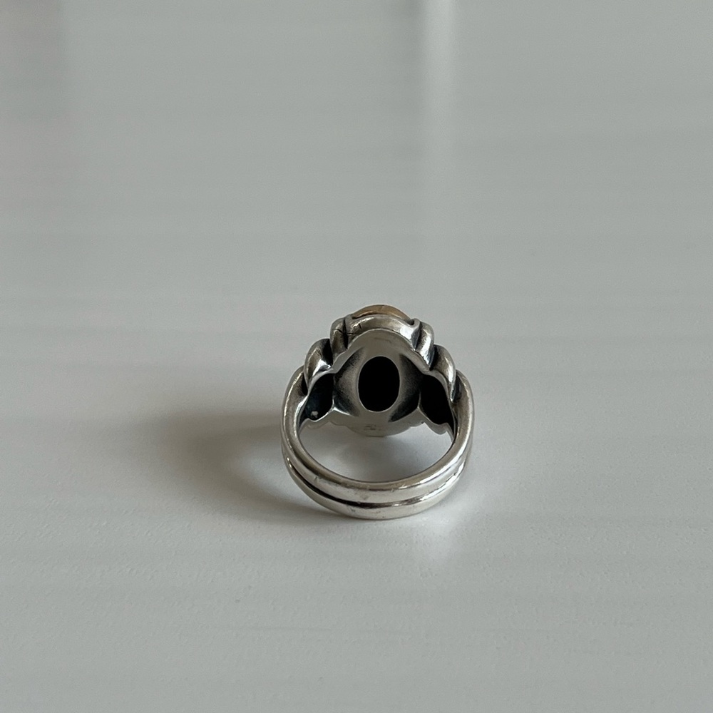 Bold!! Impressive!!! Retired james avery knotted dome ring - Picture 5 of 9